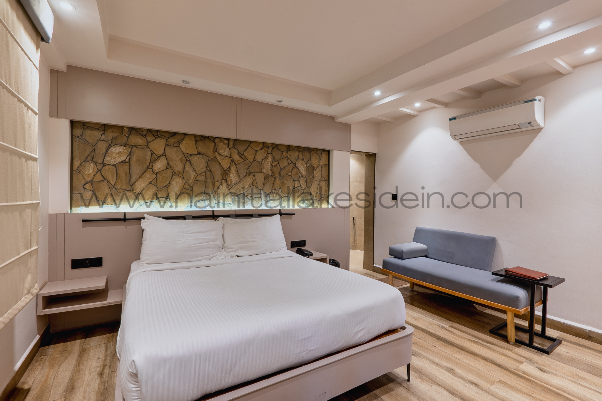 View from common balcony accessible from Acacia Room, LakeSide Inn